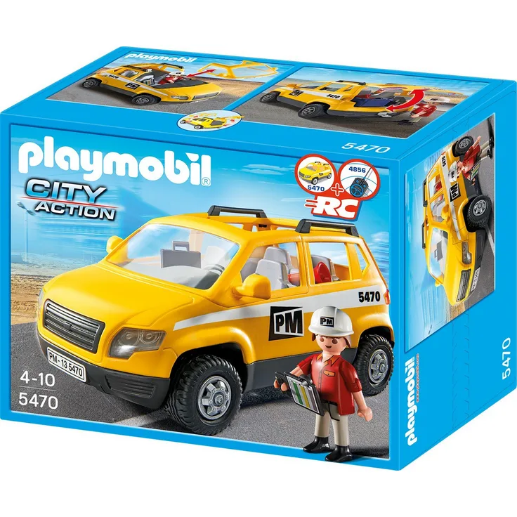 PLAYMOBIL - Bauleiterfahrzeug 5470