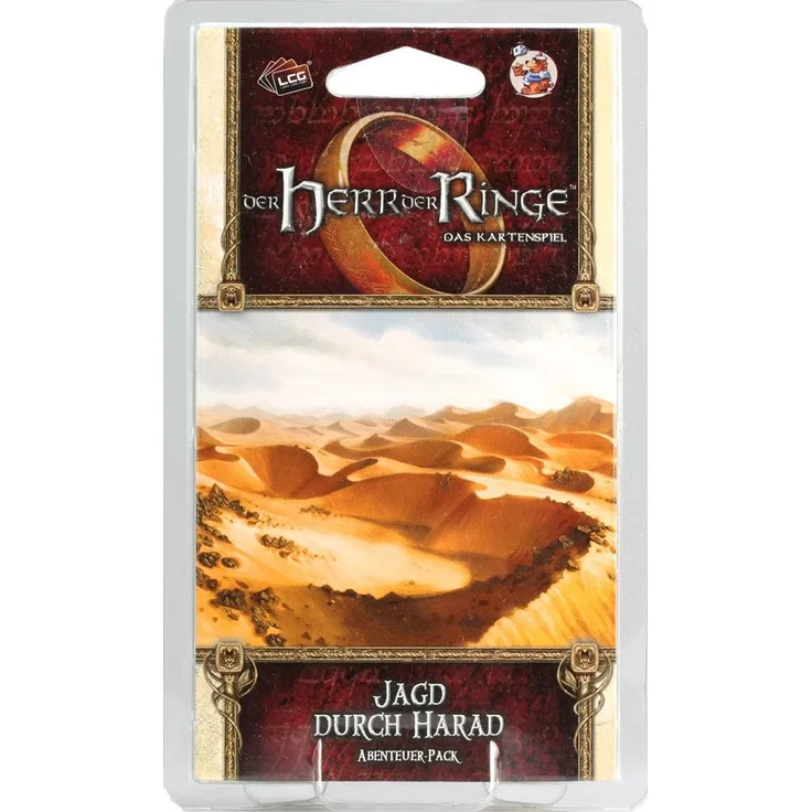 Der Herr der Ringe Kartenspiel LCG - Jagd durch Harad - Zyklus Haradrim 2 - Spielerweiterung