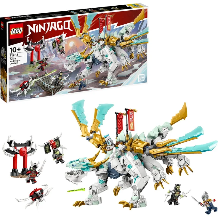 LEGO Ninjago 71786 'Zanes Eisdrache', 973 Teile, ab 10 Jahren