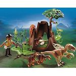 PLAYMOBIL - Velociraptor-Angriff auf Deinonychusnest 5233
