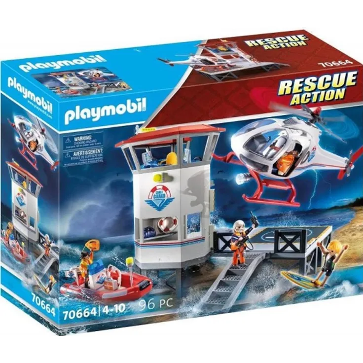 Playmobil Rescue Action 70664 'Club Coast Guard', 96 Teile, ab 4 Jahren