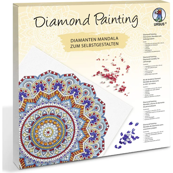 Bastelset Diamond Painting Mandala 1