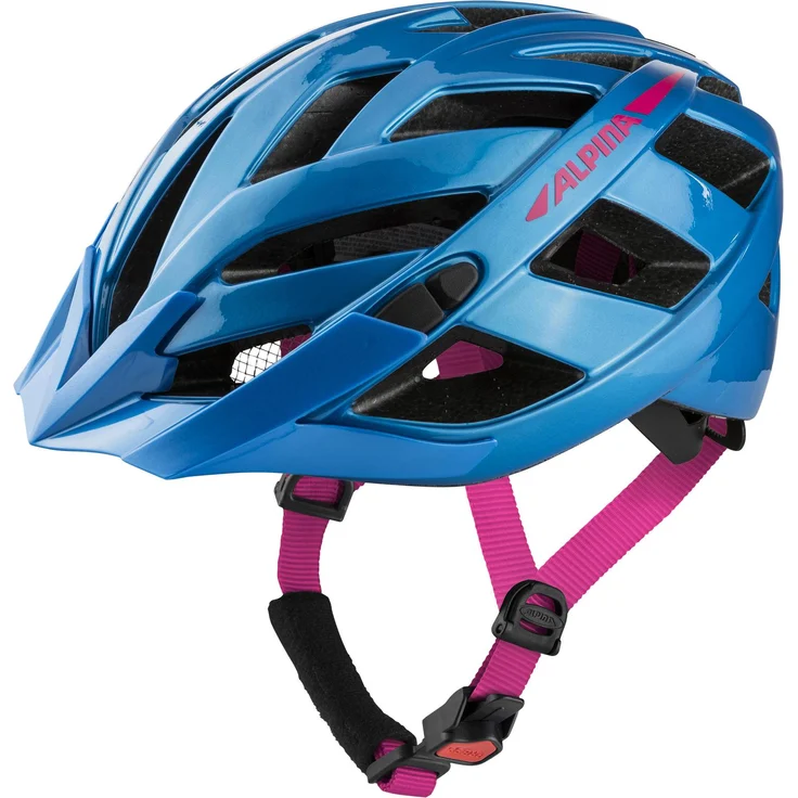 Alpina Fahrradhelm PANOMA 2. 0 52-57 cm, true bvlue pink – Bild 1