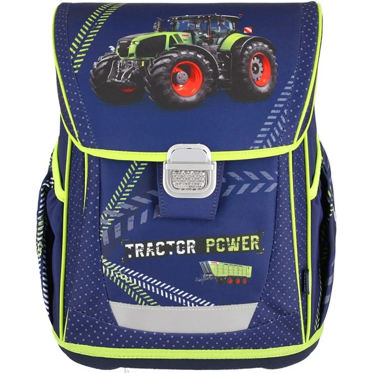 Jungen Schulranzen Set 4tlg. SPIRIT COOL Traktor Ranzen 1. Klasse Blau - Preisvergleich – Bild 2