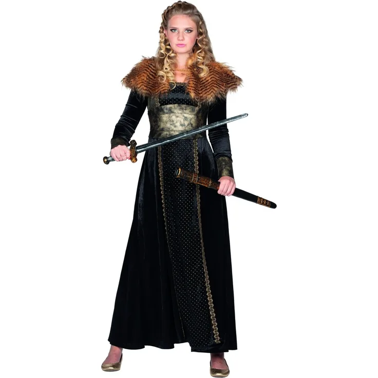 PxP 13401 - Wikinger Königin, Nordische Kriegerin, Schildmaid Kostüm 34 - 44
