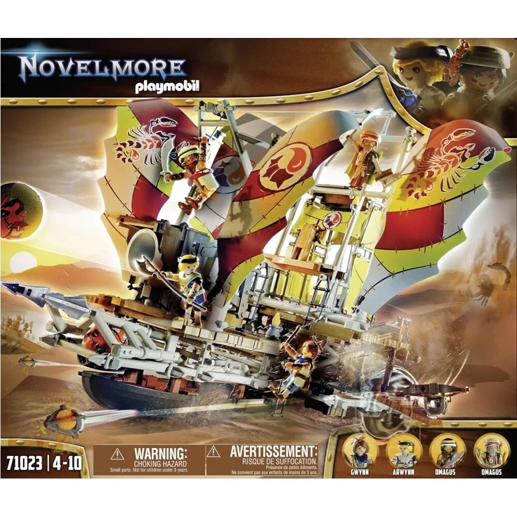 PLAYMOBIL Novelmore 71023 'Sa'lahari Sands - Sandsturmbrecher', 233 Teile, ab 5 Jahren - Preisvergleich – Bild 2