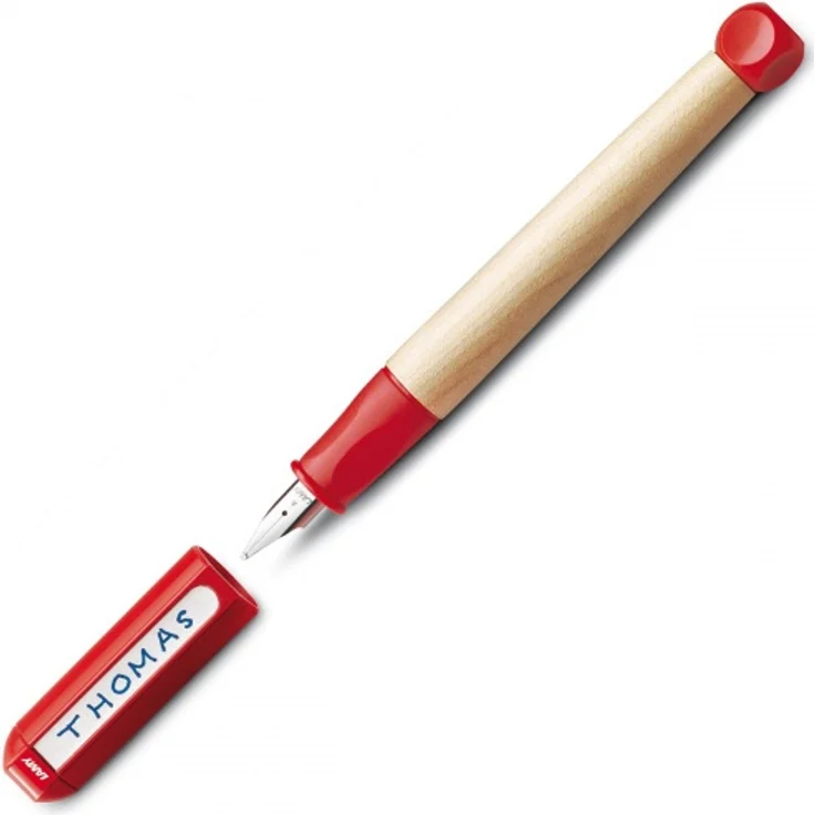 LAMY Schreiblernfüller ABC Holz rot (Federbreite/ Minenbreite: LH) – Bild 1