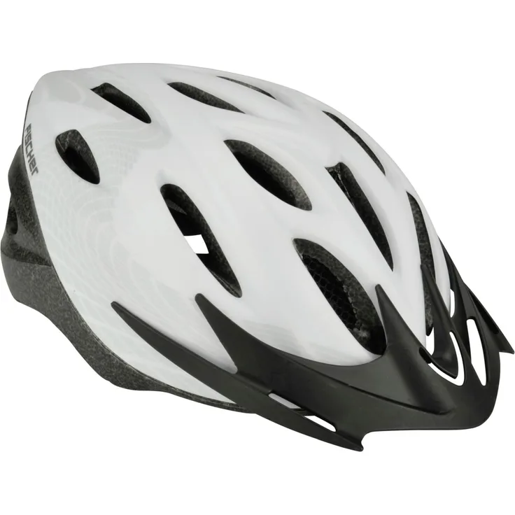 Fischer Fahrradhelm White Vision S/M weiß
