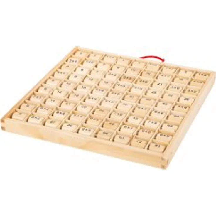 small foot 3459 - Multiplizier-Tabelle Kleines 1x1, Holz