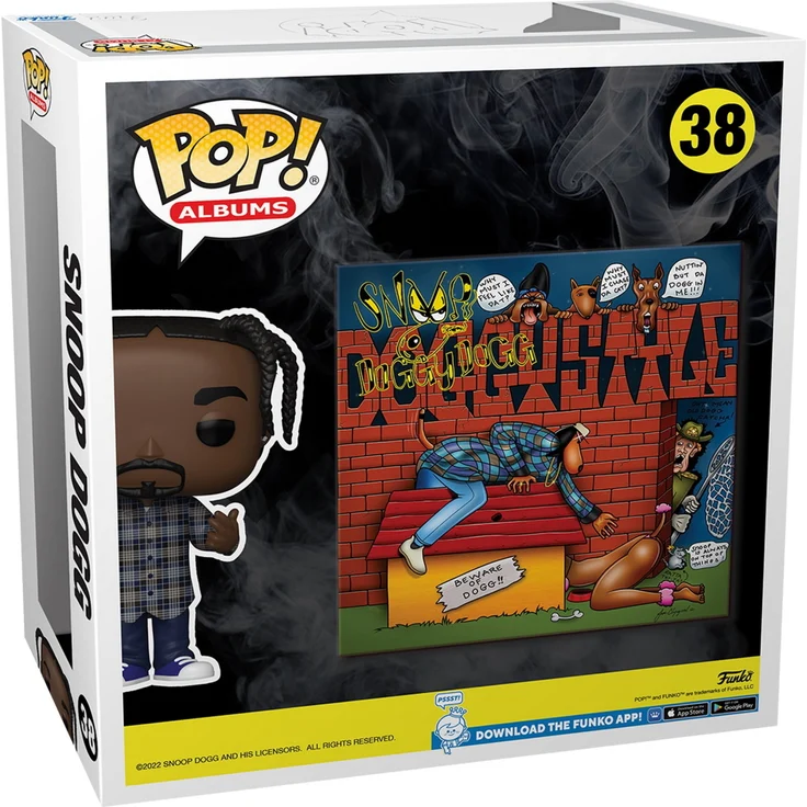 Snoop Dogg - Doggystyle Doggy Dogg 38 - Funko Pop! Albums - Vinyl Figur – Bild 2