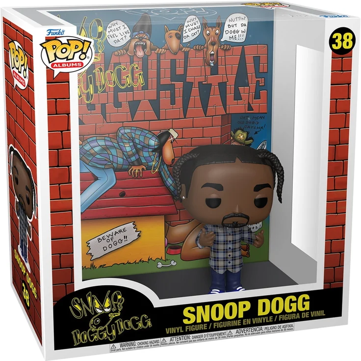 Snoop Dogg - Doggystyle Doggy Dogg 38 - Funko Pop! Albums - Vinyl Figur – Bild 1