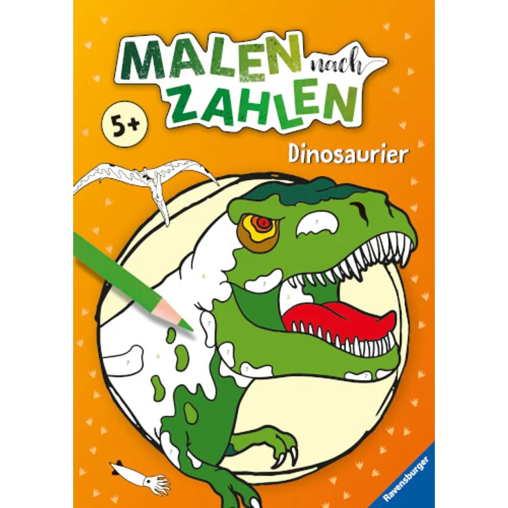 Ravensburger 41709 Malen nach Zahlen: Dinosaurier - F20