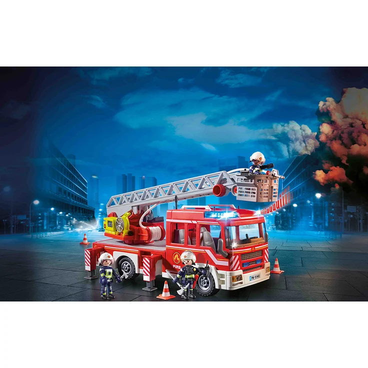 Playmobil 9463 - City Action - Feuerwehr-Leiterfahrzeug – Bild 3