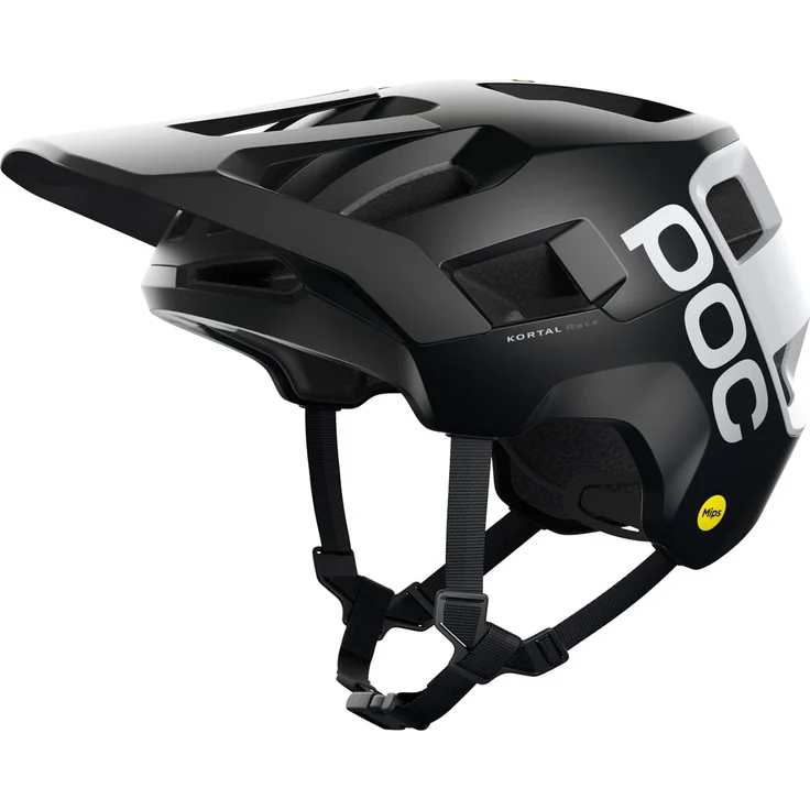 POC Kortal Race MIPS Helm - Uranium Black Matt/Hydrogen White 59 - 62 cm – Bild 1