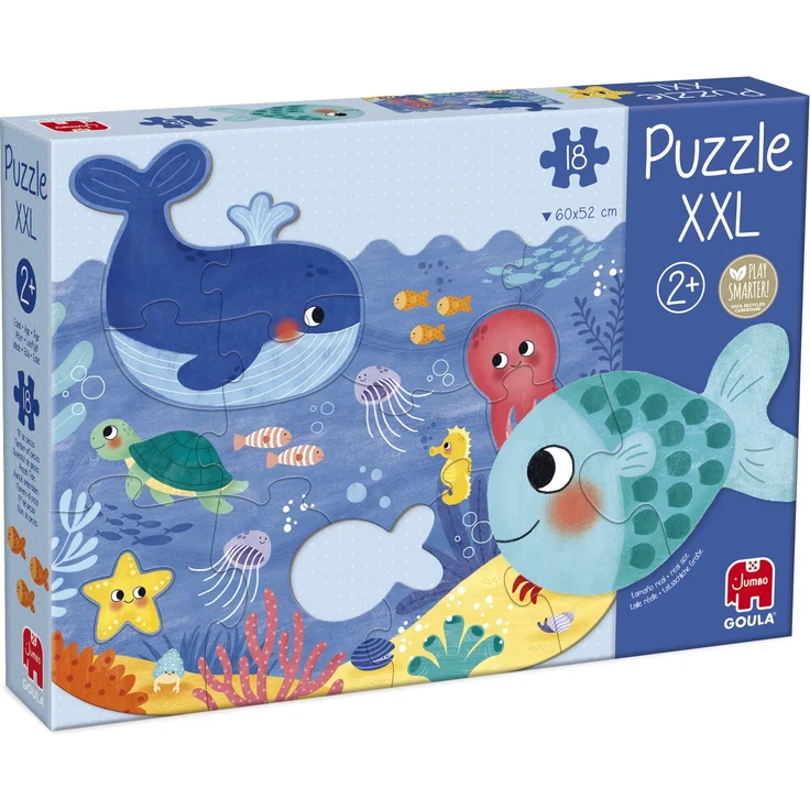 Goula - Ozean XXL Puzzle - XXL-Puzzle für Kinder - ab 2 Jahren - Preisvergleich – Bild 1