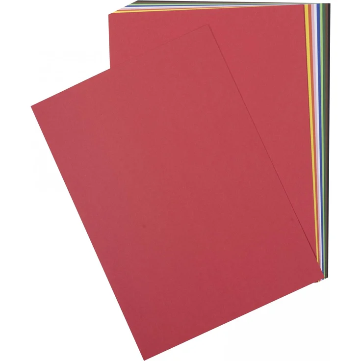 Glorex Tonpapiersortiment A4 intensive, 100 Blatt – Bild 2
