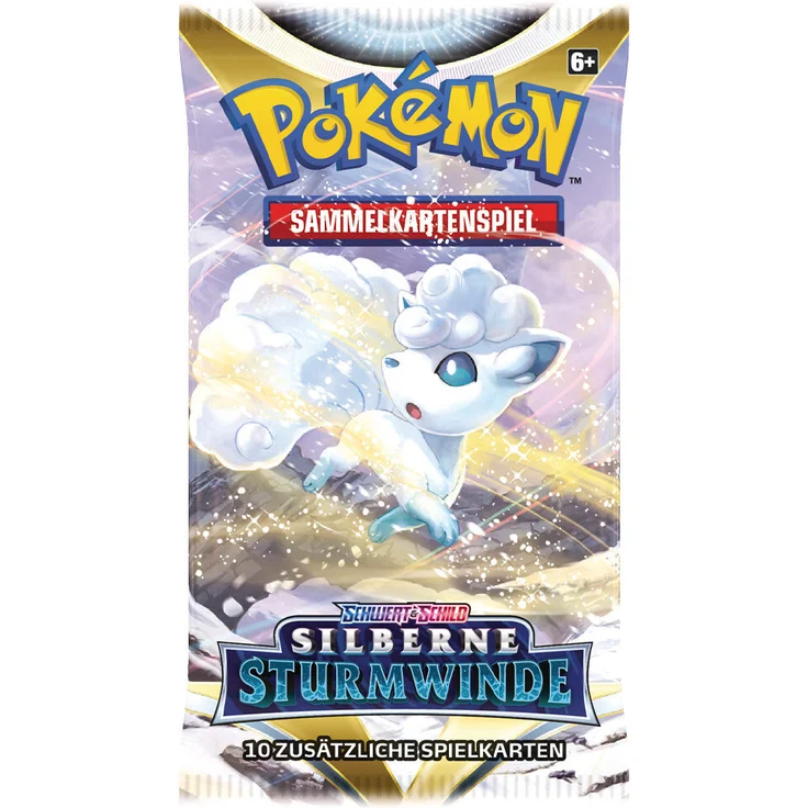 Pokemon Booster Schwert & Schild Silberne Sturmwinde