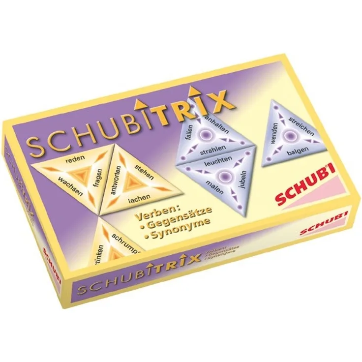 Schubitrix - Verben: Gegensätze, Synonyme