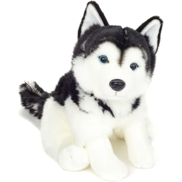 Teddy Hermann Husky sitzend 30 cm