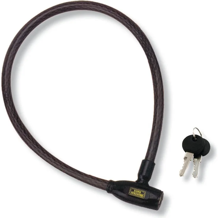 Burg Wächter Seilschloss 560 90 900mm Ø 15mm schwarz