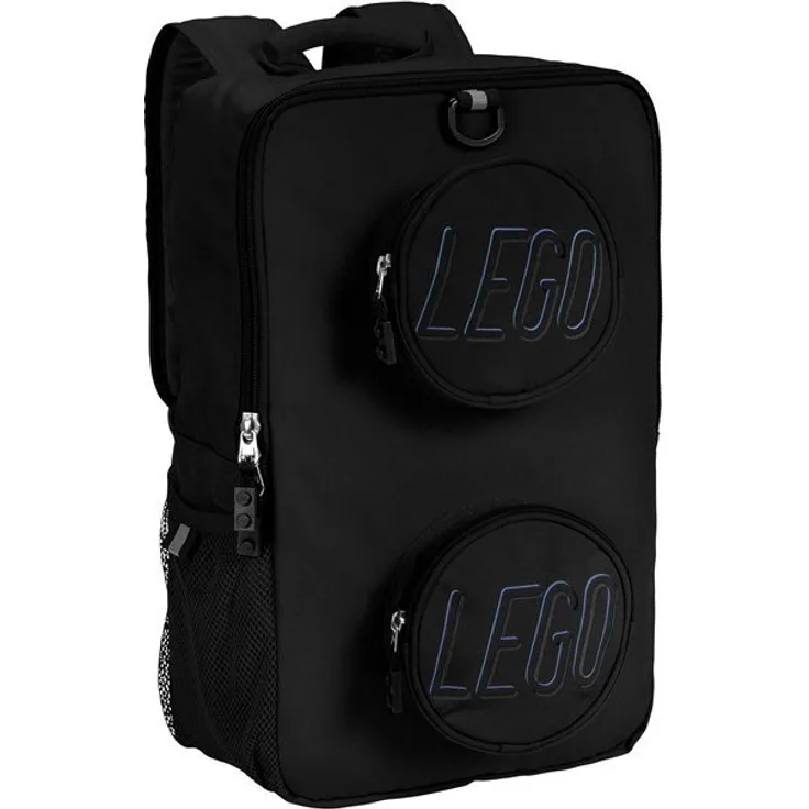 Euromic LEGO BRICK backpack black 40x25x15 cm 18L