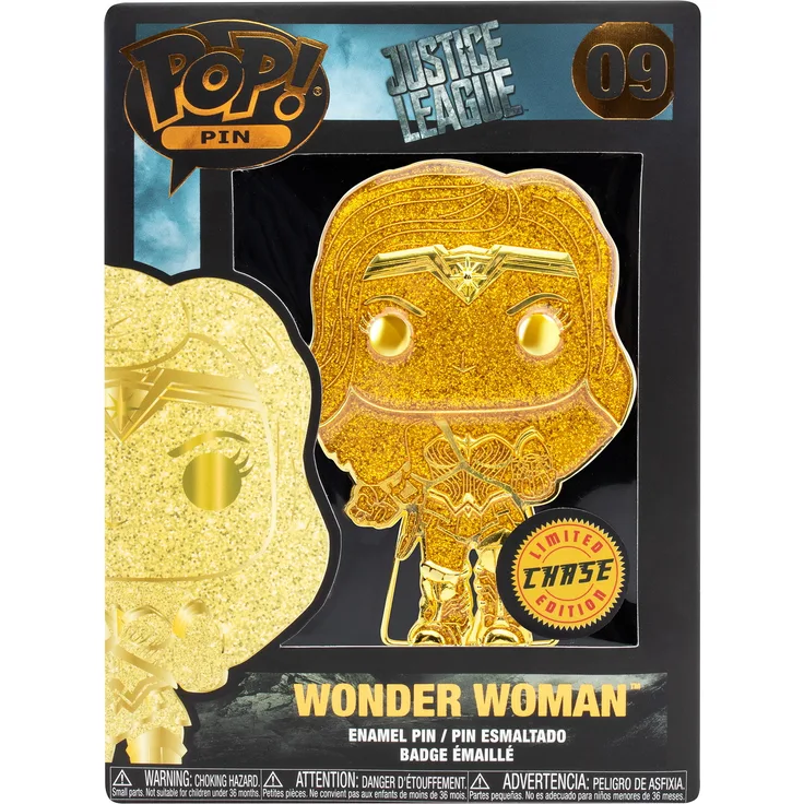Justice League - Wonder Woman 09 Limited Chase Edition - Funko Pin