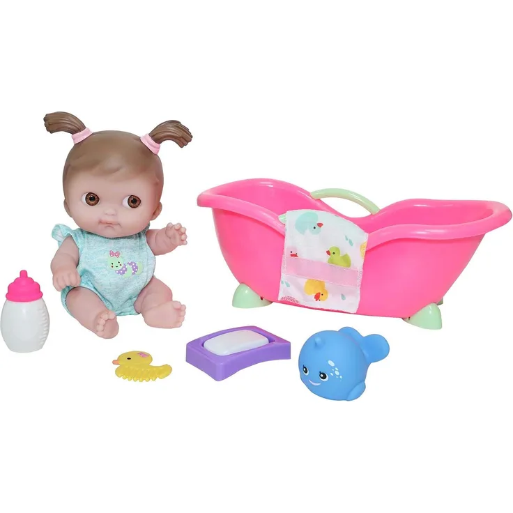 JC TOYS 17434 Lil' Cutesies babypuppe, grün