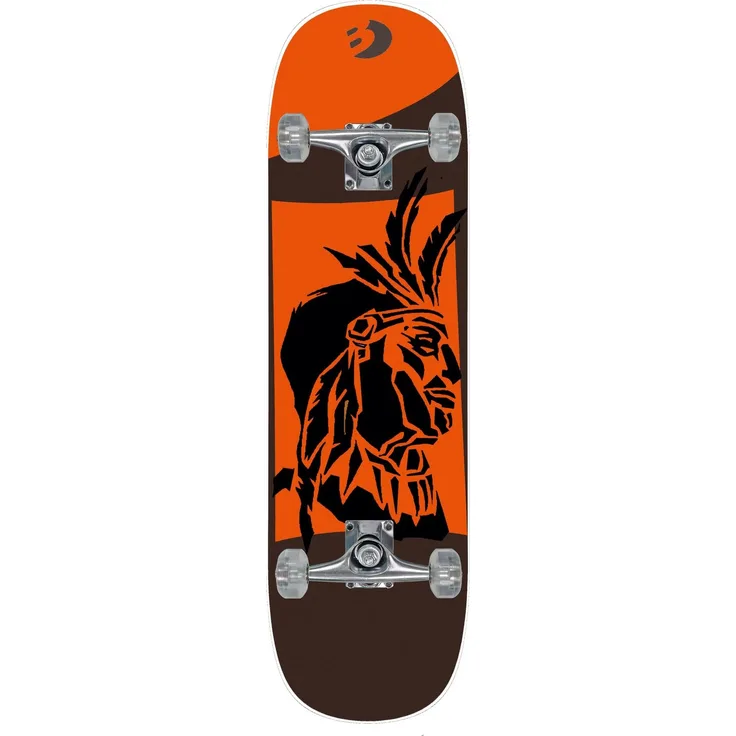 Best Sporting Skateboard Arts Komplettboard, belastbar 100 kg Indian
