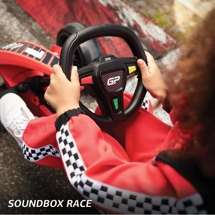 BERG Gokart M 'Reppy GP', rot, inkl. Soundbox, ab 2,5 Jahren, max. belastbar bis 40 kg, verstellbarer Sitz – Bild 9