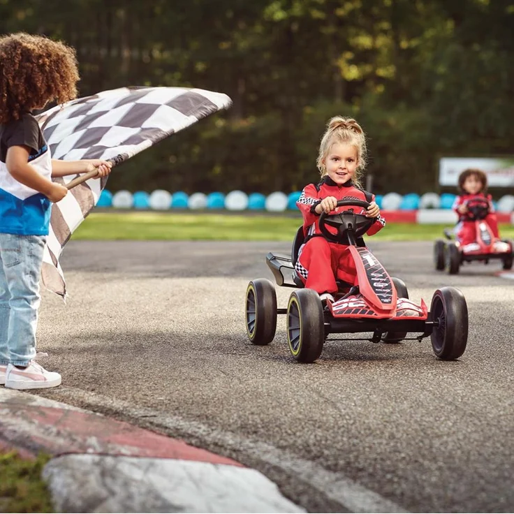 BERG Gokart M 'Reppy GP', rot, inkl. Soundbox, ab 2,5 Jahren, max. belastbar bis 40 kg, verstellbarer Sitz – Bild 8