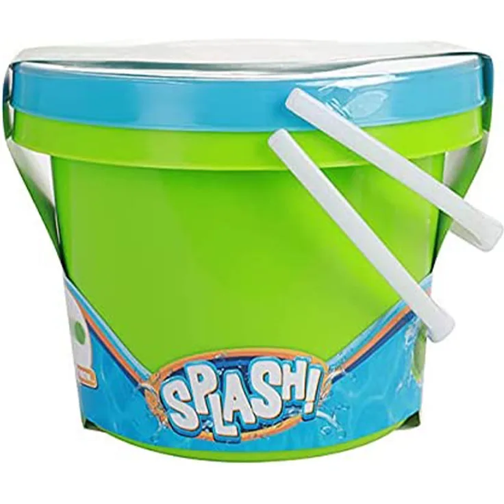 Splashball Set mit 2 Eimern und 10 Wasserbomben Wiederverwendbare Wasserbälle