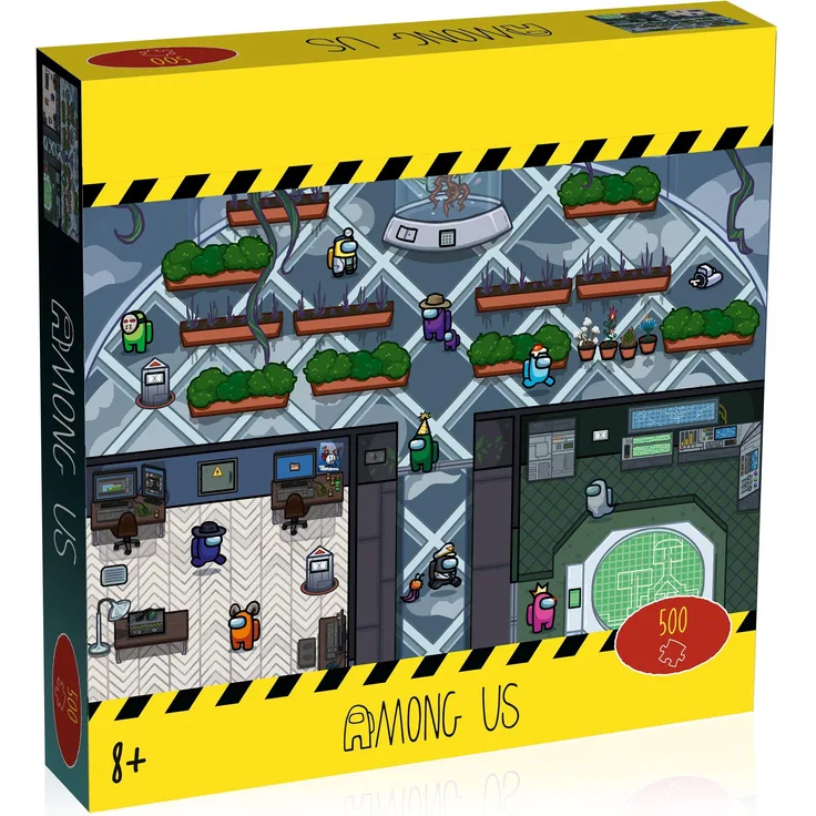 Winning Moves 46008 - Among Us, Puzzle, 500 Teile