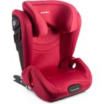BABYLON Babysitz Auto Crystal Isofix Autokindersitz Gruppe 2/3, Kindersitz 15-36 kg (3 bis 12 Jahren). Autositz Einstellbare Kopfstütze Kindersitz Isofix ECE R44/04 Rot Marsala