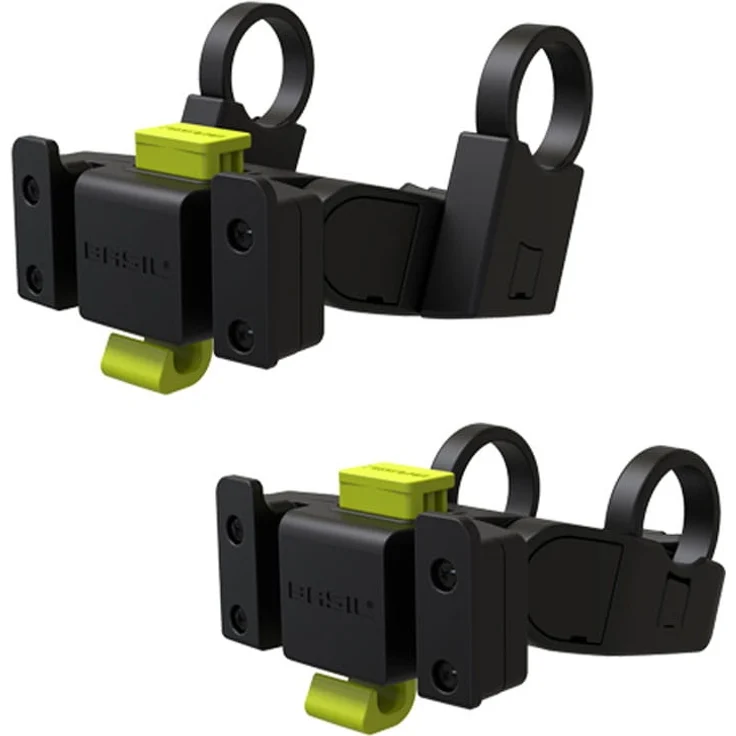 Basil Halter für Vorderradkorb Klickfix Lenkerbefestigung D 22-31,8mm schwarz – Bild 2