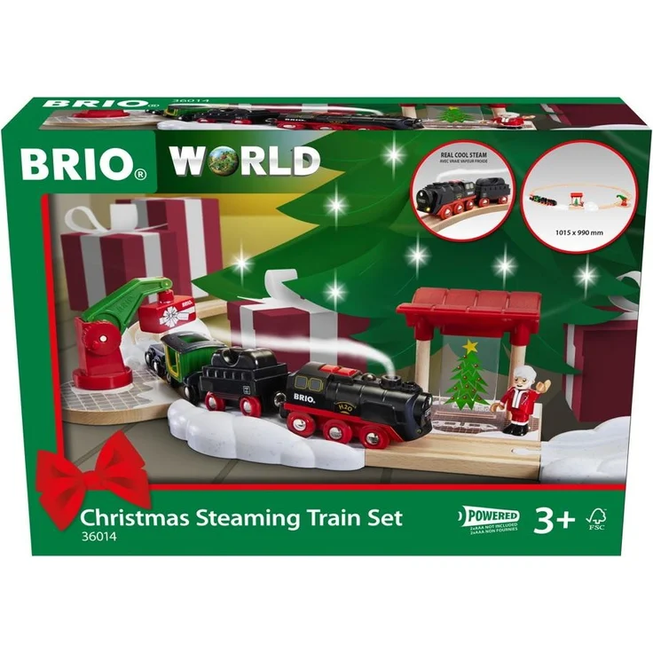BRIO - Weihnachts-Dampfzug-Set – Bild 2