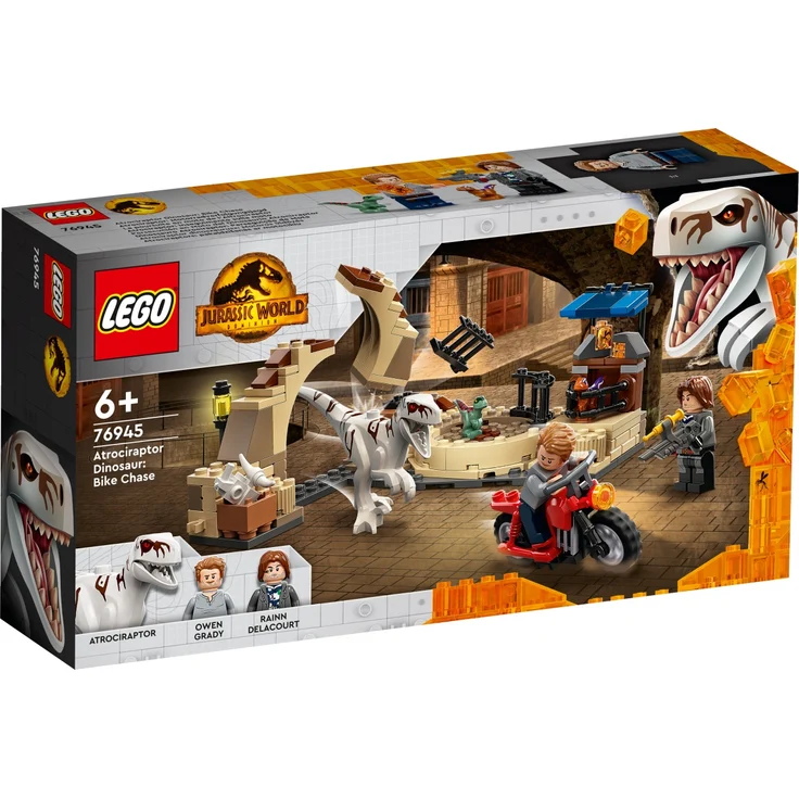 Lego Jurassic World 76945 'Atrociraptor: Motorradverfolgungsjagd', 169 Teile, ab 6 Jahren – Bild 3