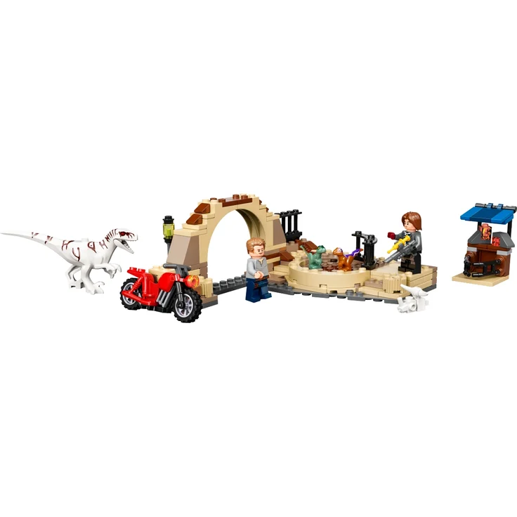 Lego Jurassic World 76945 'Atrociraptor: Motorradverfolgungsjagd', 169 Teile, ab 6 Jahren – Bild 2