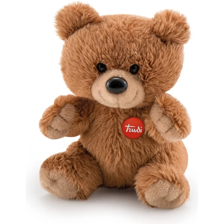 Trudi 51250 Sweet Collection Kleiner Teddy Bär ca. 8 cm, Größe XXS, Stofftier mit weichen Materialien und liebevollen Details, Plüschtier waschbar, Kuscheltier für Kinder & Babys, Braun