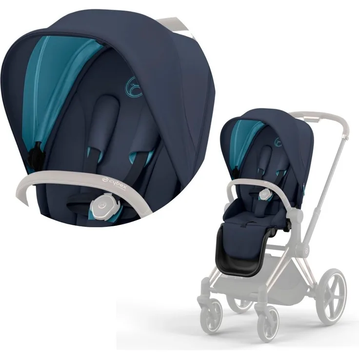 Cybex PRIAM 4 Sitzpaket Nautical Blue