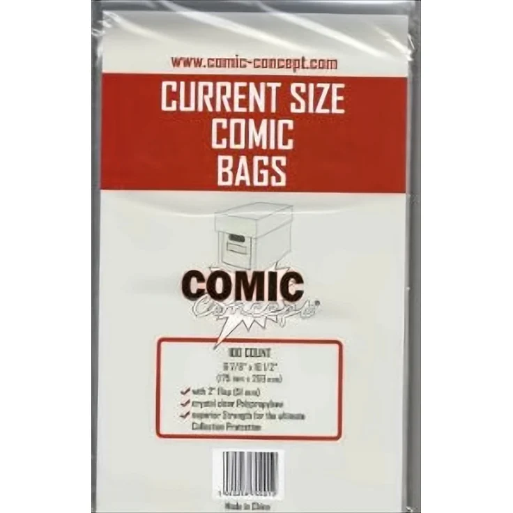Comic Concept Comic Bags Current Size (100 ct. ) – Bild 1