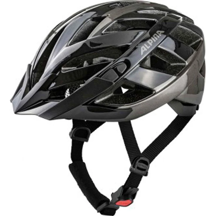Alpina Panoma 2. 0 Black - Anthracite, Größe 52 - 57 cm - Fahrradhelm, Farbe Schwarz – Bild 1