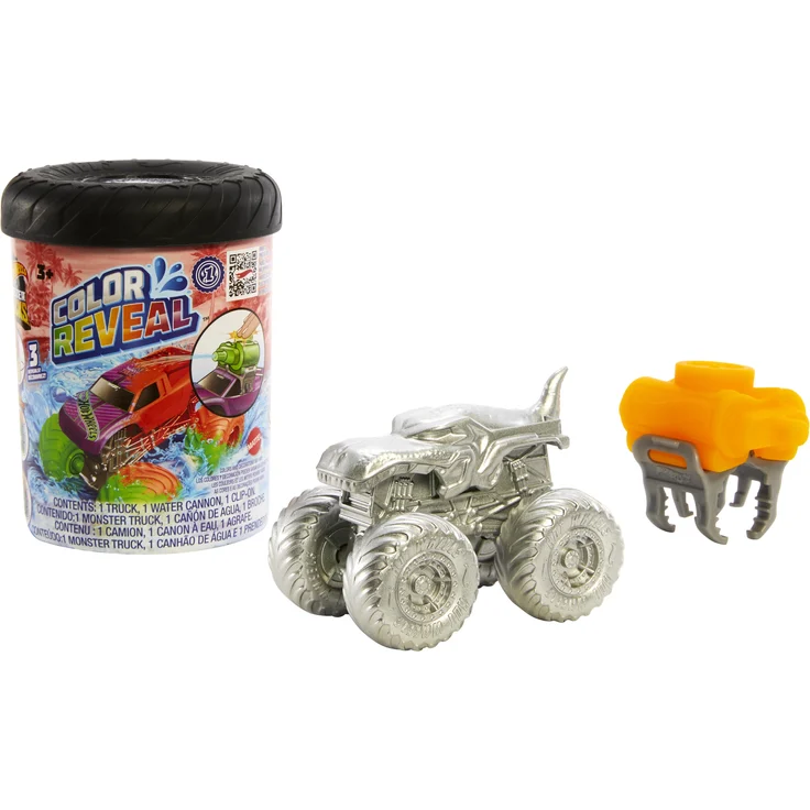 Mattel HJF39 Hot Wheels Monster Trucks Color Reveal, sortiert (1 Stück, zufällige Auswahl) – Bild 2