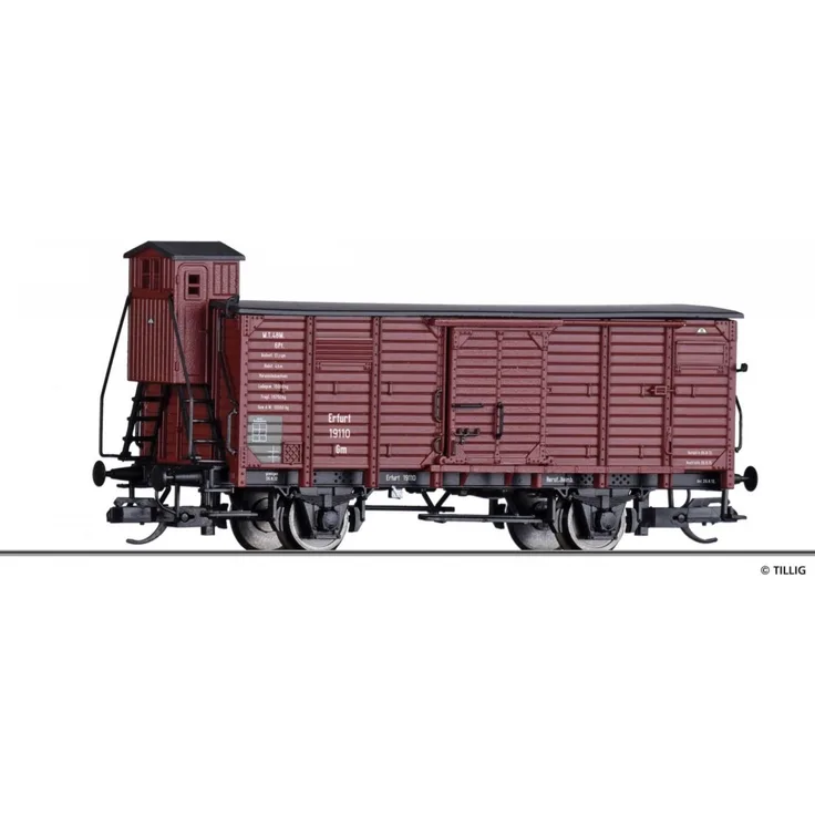 Tillig 17932 Gedeckter Güterwagen Gm der Hersfelder Kreisbahn