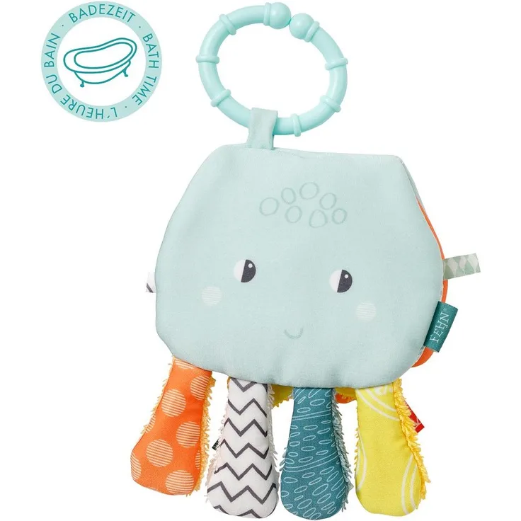 Baby Fehn Badebuch Oktopus für die Badewanne, Urlaub oder den Strand