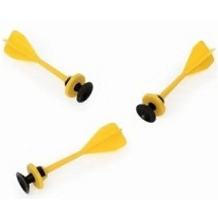 SCRATCH - Blasrohr Dart Set gelb