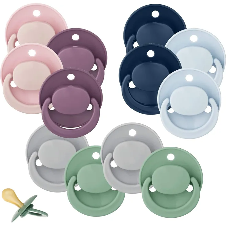 6 X 2er Pack Baby Nova Beruhigungssauger Runde Kirschform Schnuller 0-24M