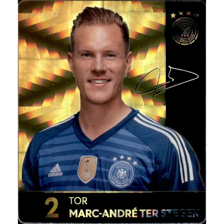 2 - Marc-Andre Ter Stegen GLITZER - REWE WM18 Sammelkarte