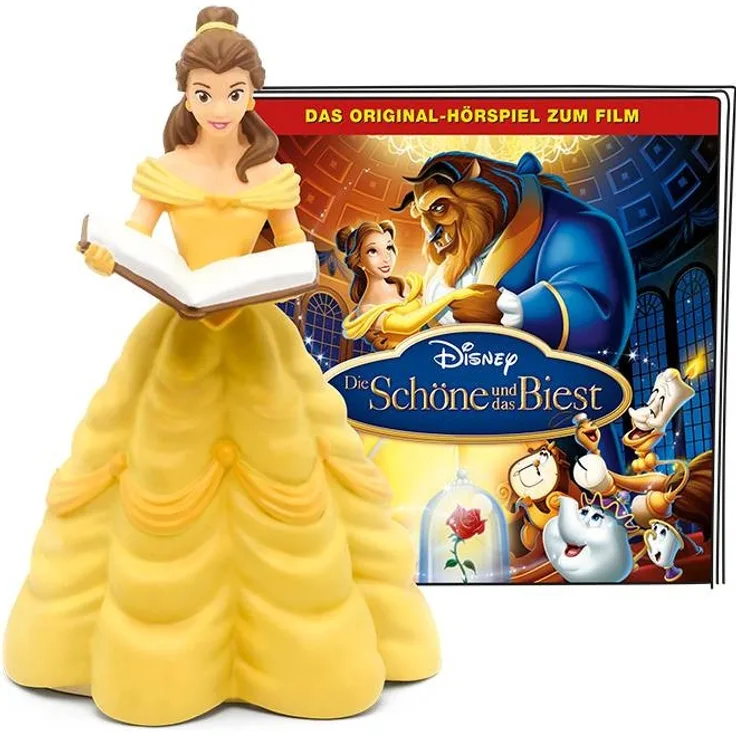 Tonies Disney 'Die Schöne und das Biest', Hörfigur mit 59 Minuten Laufzeit, ab 4 Jahren, Deutsch