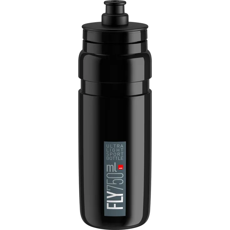 Elite Fly 750 ml Fahrrad Schwarz Kunststoff 7 4 cm 54 g