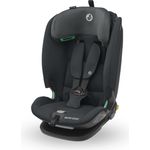 Maxi-Cosi Titan Plus i-Size, mitwachsender ISOFIX-Kindersitz, G-CELL-Seitenaufprallschutz, 4 Liegepositionen, weiche Schaumstoffpolster in Kopfstütze, 76-150 cm, 15 Monat-12 Jahre, Authentic Graphite